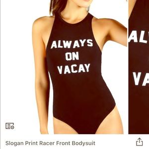 Always on Vacay bodysuit